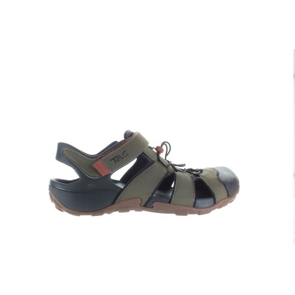Teva Mens M Flintwood Green Sport Sandals Size 11 Medium (D, M)!